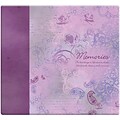 MBI Inspirations Paper Scrapbook, 12 x 12, Memories-Purple