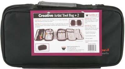 Martin Universal Just Stow It Creative Artist Tool Bag +2, Black