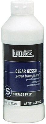 Reeves®  Liquitex Acrylic Clear Gesso Surface Prep, 16 Ounces