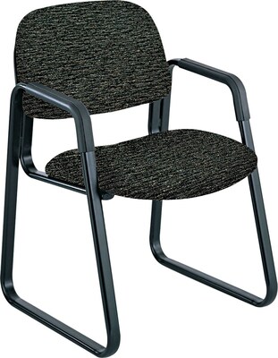 Cava Urth Collection Sled Base Guest Chair, Black