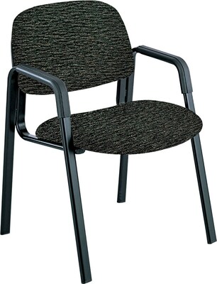 Cava Urth Collection Straight Leg Guest Chair, Black