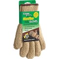 Master Caster  CleanGreen™ Microfiber Dusting Gloves, Beige, 5(W) x 10(L)