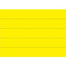 MasterVision® 7/8(H) x 6(L) Dry Erase Magnetic Tape Strip, Yellow, 25/Pack