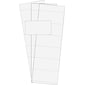 MasterVision® Data Card Replacement, White, 500/Pack