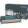 Lexmark C734A2CG Cyan Standard Yield Toner Cartridge