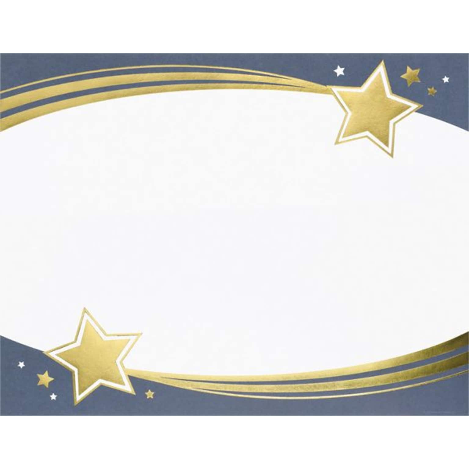 Great Papers Shooting Stars Certificates, White, 15/Pack (20103777)