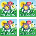 Carson-Dellosa Smile, God Loves You! Stickers