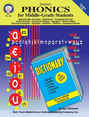 Bridging Phonics for Middle-Grade Students Resource Book, Grades 5 - 8+
