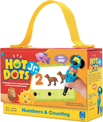 Hot Dots Jr. Card Set, Numbers & Counting