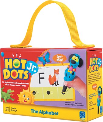 Hot Dots Jr. Card Set, The Alphabet (2351)