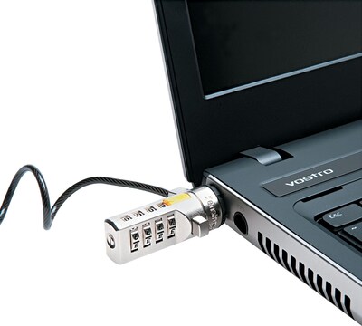 Kensington Portable Combination Laptop Lock, 6 Carbon Steel Cable (K64670AM)