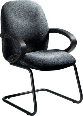 Global Enterprise® 100% Polypropylene Side Arm Chair; Stone