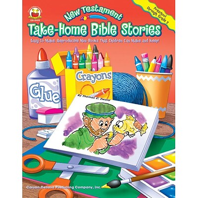 Carson-Dellosa New Testament Take-Home Bible Stories Resource Book