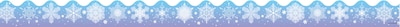 Carson-Dellosa 36 x 2.25 Scalloped, Snowflakes Borders 13 Strips (1225)
