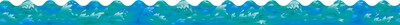 Carson-Dellosa 36 x 2.25 Scalloped, Ocean Waves Borders 13 Strips (1240)