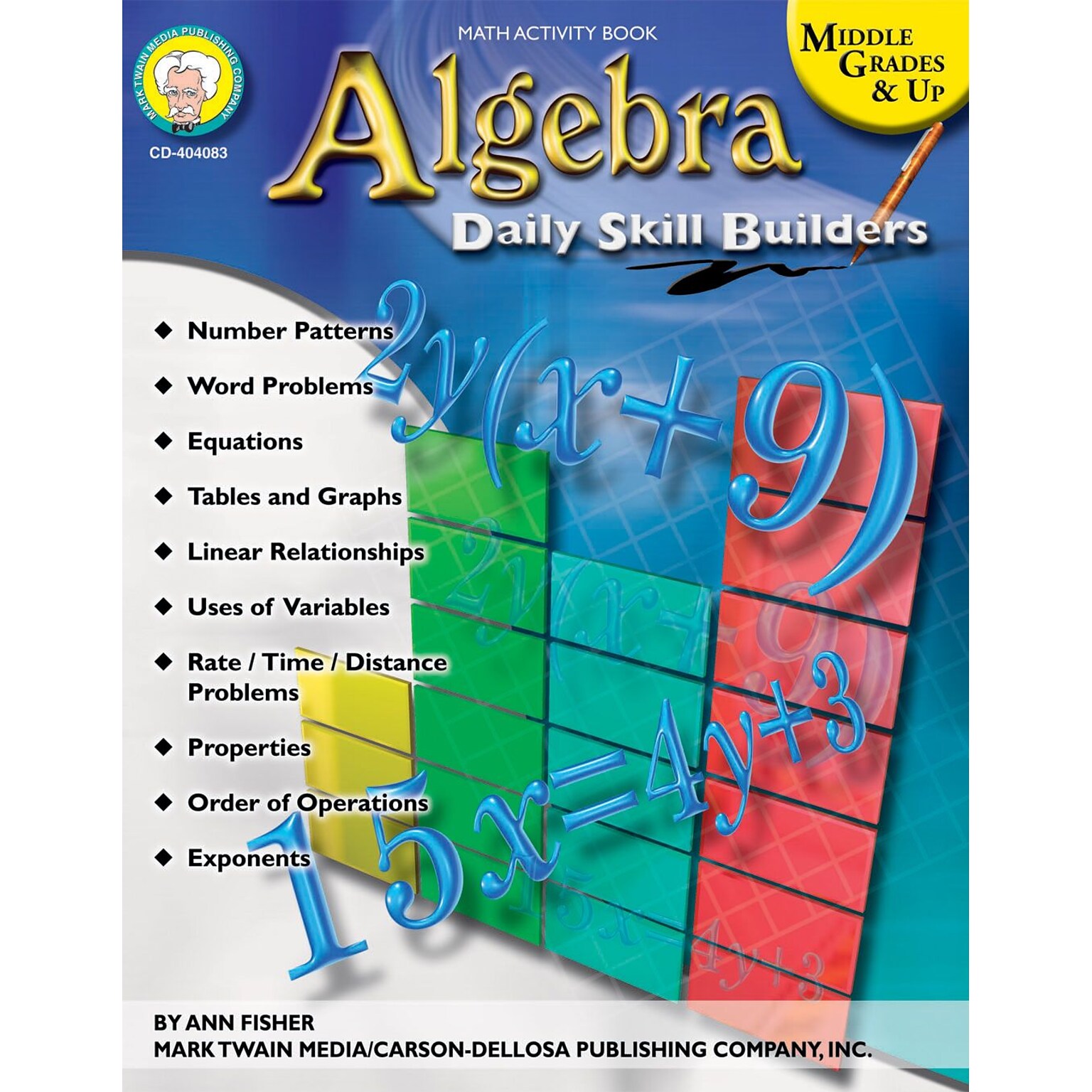 Mark Twain Algebra Resource Book