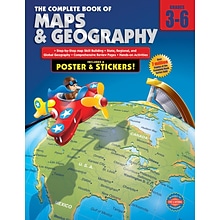 American Education The Complete Book of Maps and Geography Workbook