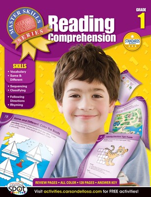 American Education Reading Comprehension Workbook, Grade 1