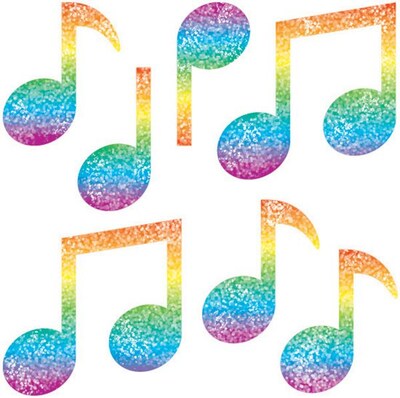 Carson-Dellosa Music Notes Dazzle™ Stickers
