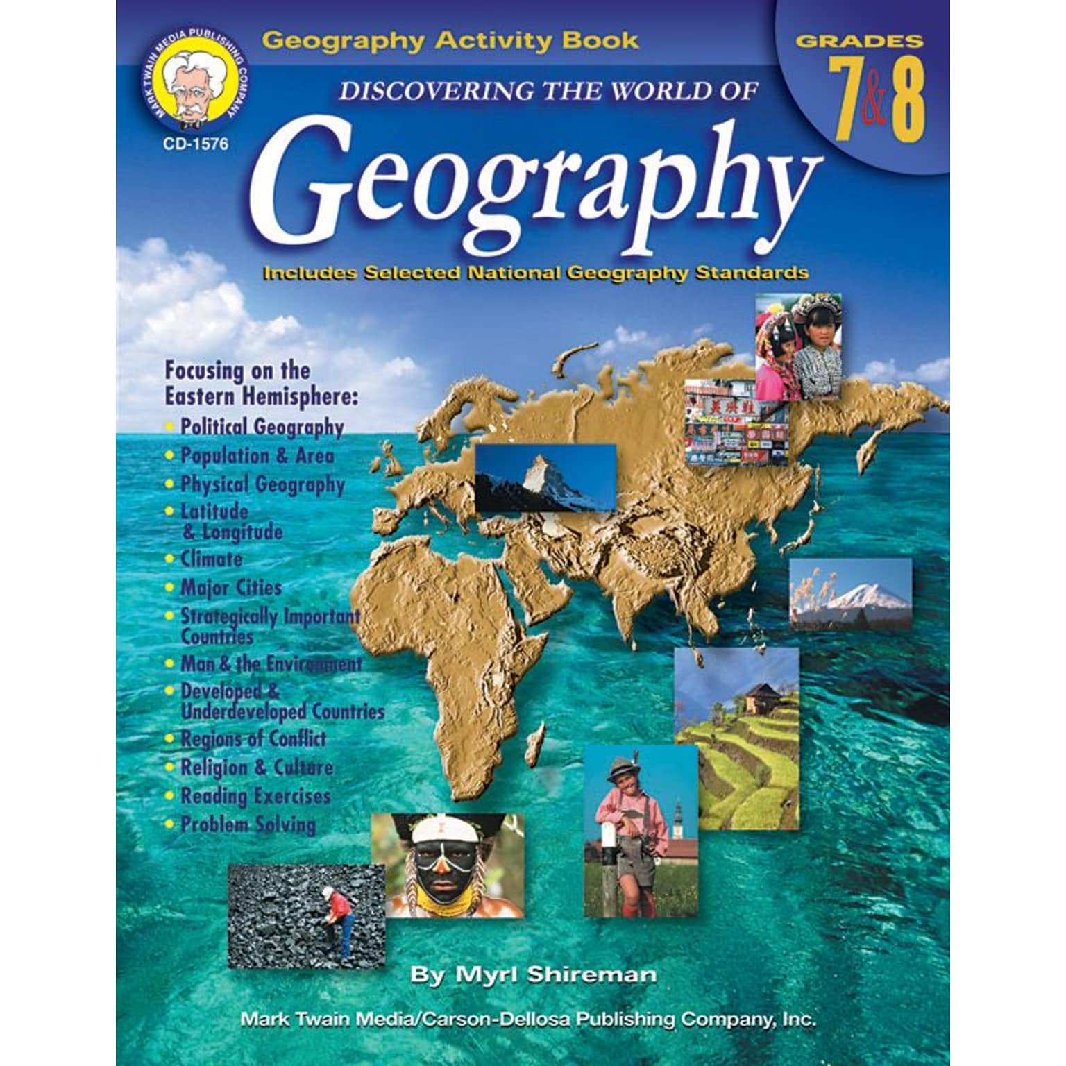 Discovering the World of Geography Resource Book, Grades 7 - 8