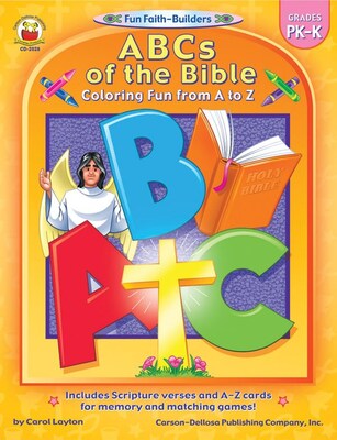 Carson-Dellosa ABCs Of The Bible Resource Book