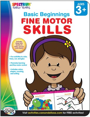 Spectrum Fine Motor Skills Activity Book