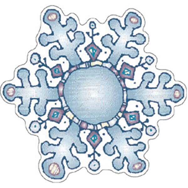 D.J. Inkers Snowflakes Cut-Outs