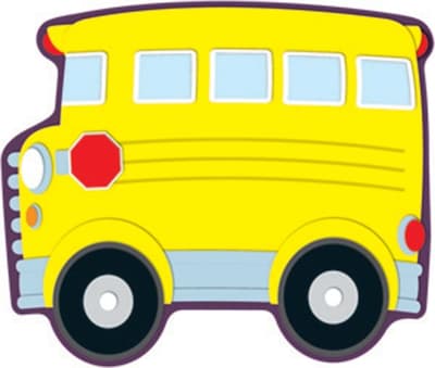 Carson-Dellosa School Bus Cut-Outs