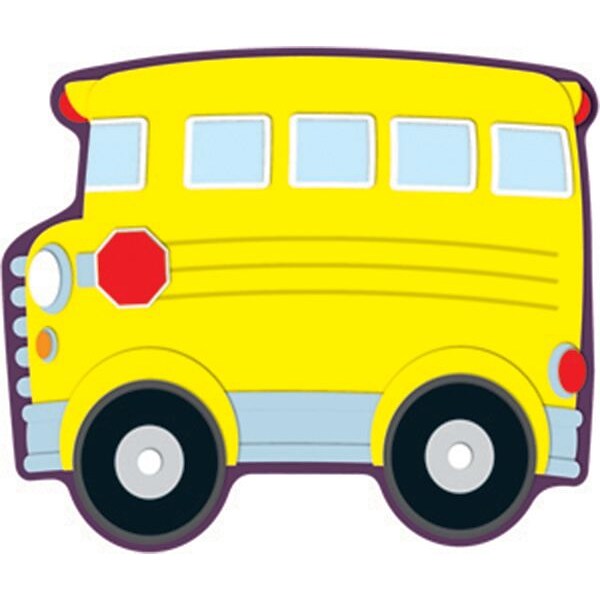 Carson-Dellosa School Bus Cut-Outs