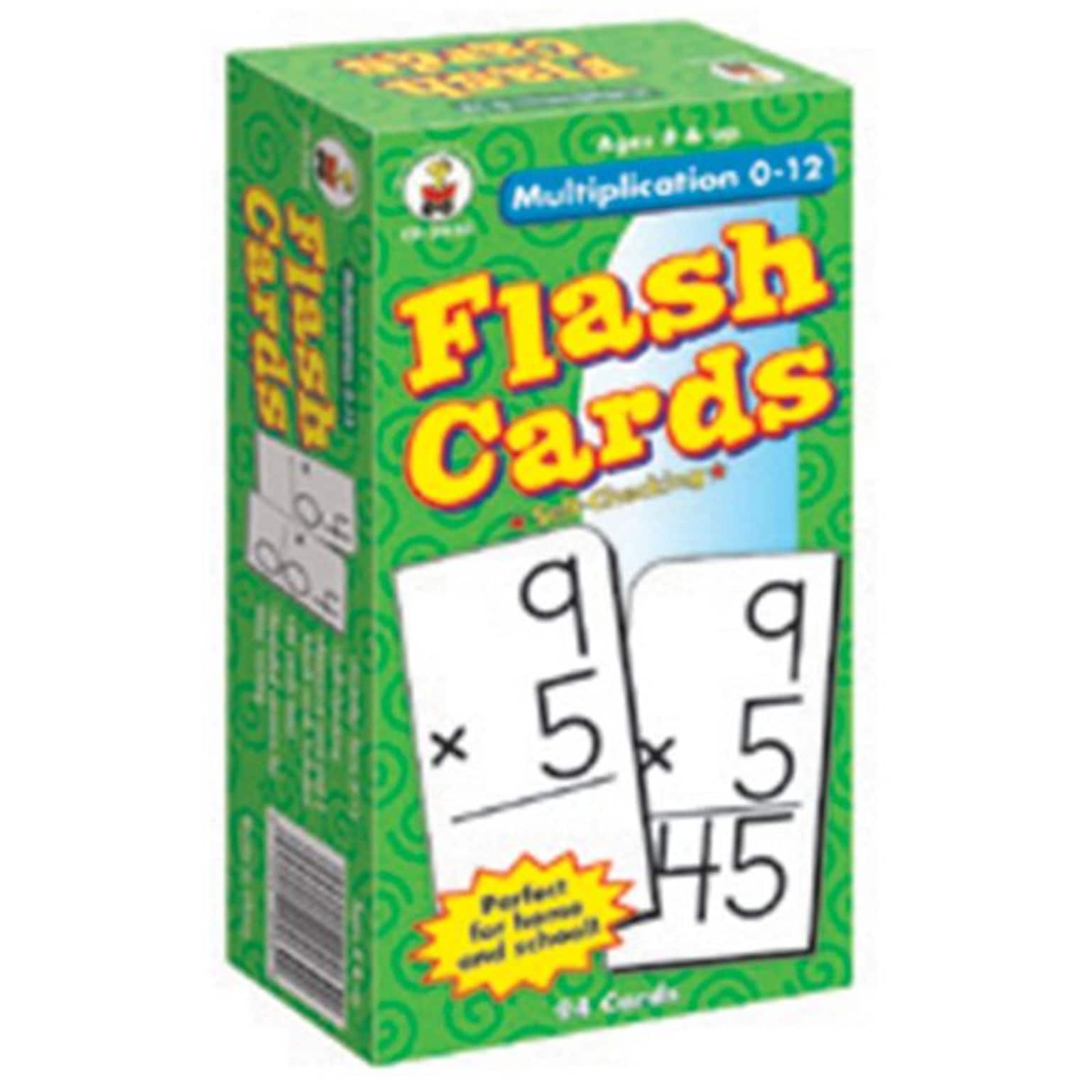Carson-Dellosa Multiplication 0-12 Flash Cards