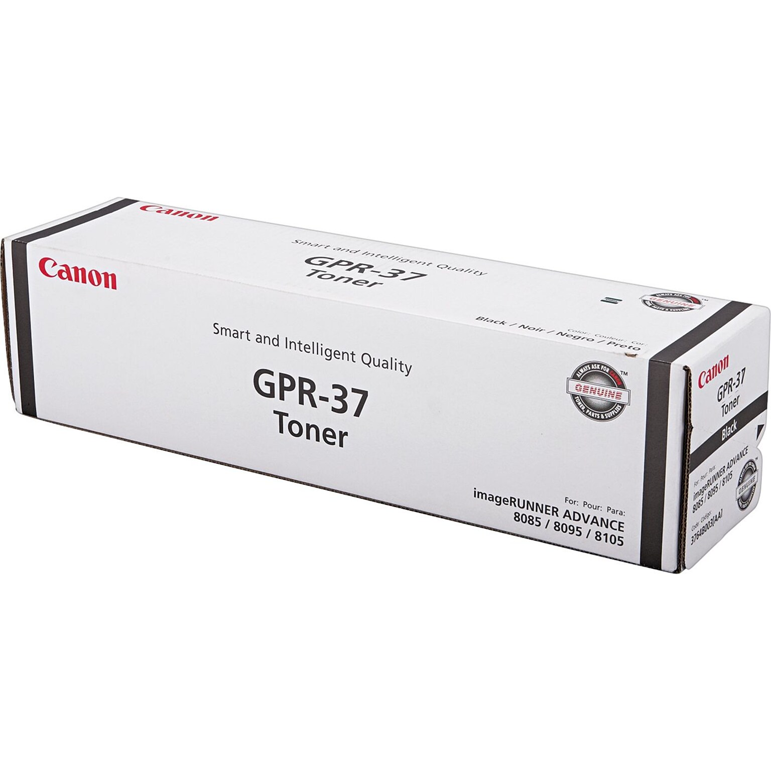 Canon® GPR-37 Black Toner Cartridge; 3764B003AA, High Yield