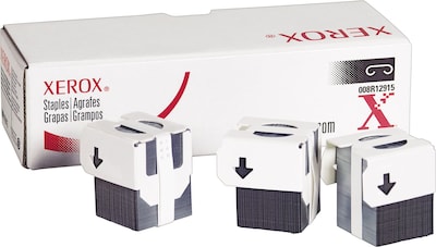 Xerox WorkCentre Pro 123/128 Staple Cartridge, 3/Pack (008R12915)
