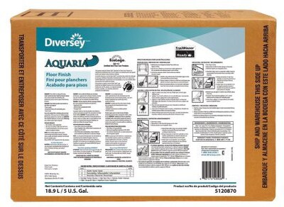 Diversey™ Aquaria® Floor Care Floor Finish, 5 Gallon (5120870)