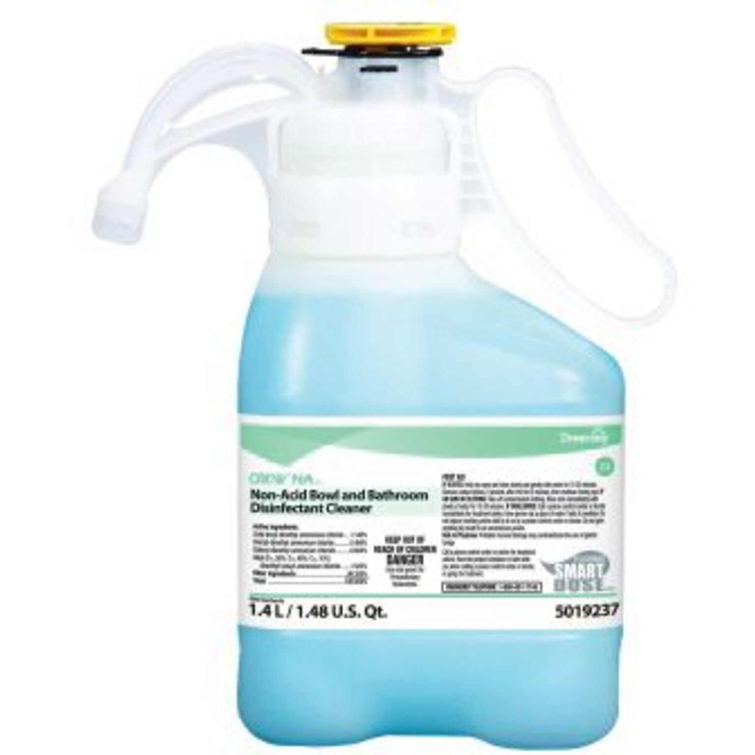 Diversey™ Crew® Bowl and Bathroom Disinfectant Cleaner, SmartDose™, 1.4L, 2 Bottles/Carton