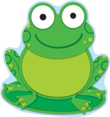 Carson-Dellosa Frog Cut-Outs