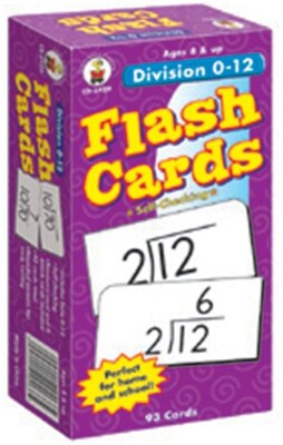 Carson-Dellosa Division 0 - 12 Flash Cards