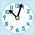 Ideal School Supply Small Clock Dial