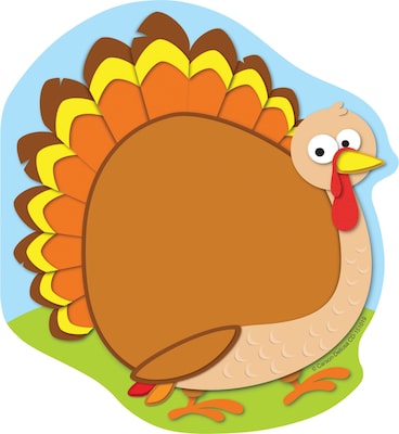 Carson-Dellosa Turkey Notepad