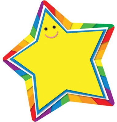 Carson-Dellosa Star Notepad, 50 Sheets Per Pad