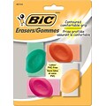BIC® Eraser with Grips; 4 Pack