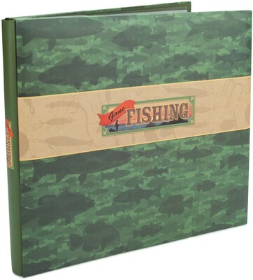 Karen Foster Gone Fishing Postbound Album 12 x 12