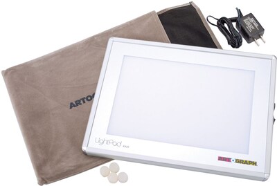 Artograph Light Pad Light Box, 8.6 x 11.6 x .625