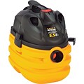 Shop-Vac  Heavy-Duty Portable Wet/Dry Vacuum, 5gal, 3 hp, 8.2 A, 17 lbs., Yellow/Black