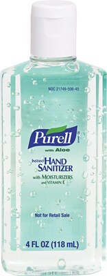 PURELL® Advanced Soothing Gel Hand Sanitizer, Fresh Scent, 4 oz. (9631-24)