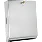 Bobrick C-Fold/Multifold Paper Towel Dispenser, Stainless Steel, 14"H x 10.75"W x 4"D (BOB262)