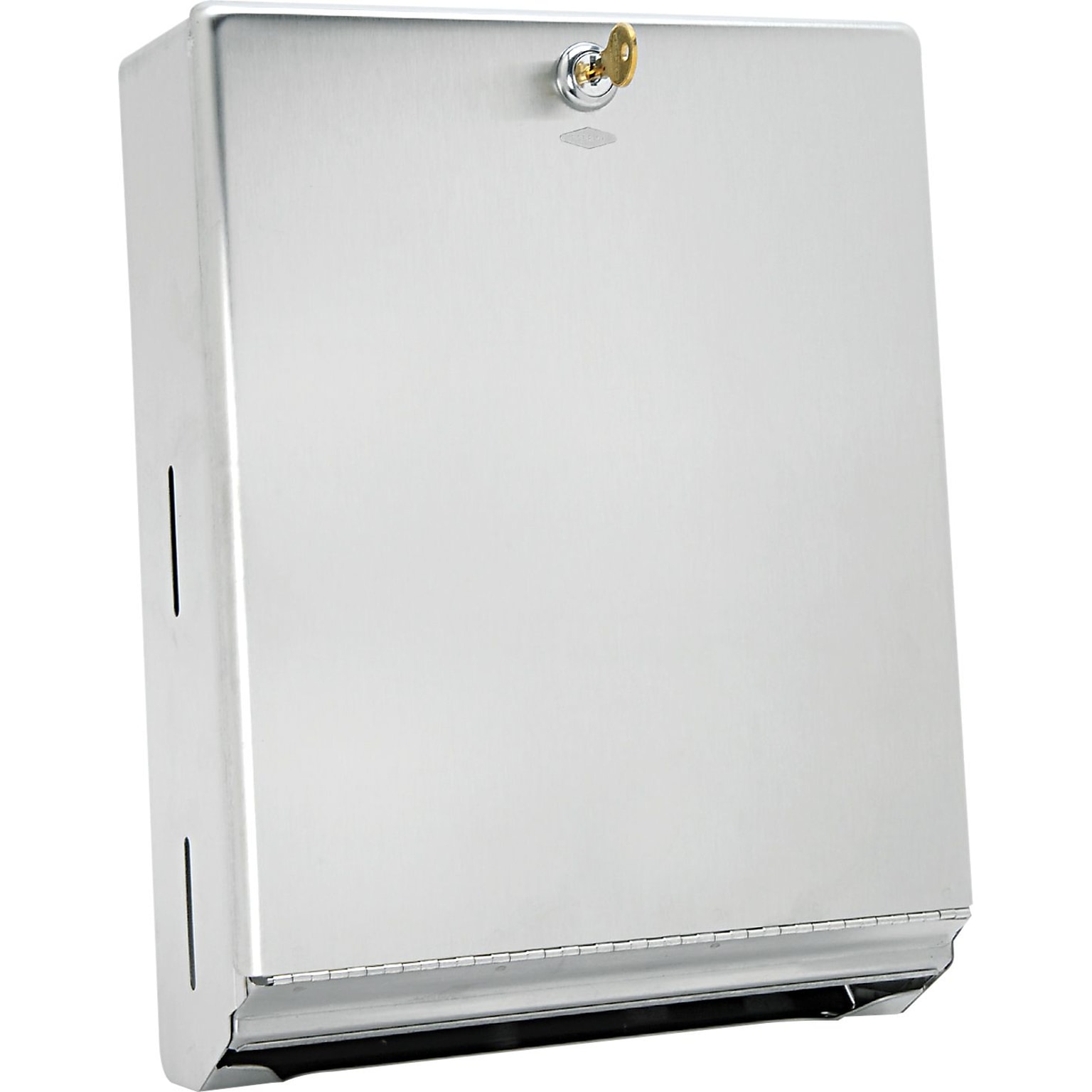 Bobrick C-Fold/Multifold Paper Towel Dispenser, Stainless Steel, 14H x 10.75W x 4D (BOB262)