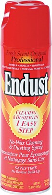 Endust Professional Cleaning and Dusting Spray, Unscented, 15 oz.