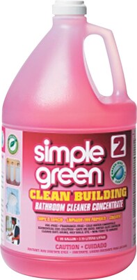 Simple green Clean Building Bathroom Cleaner Concentrate, Unscented, Simple green, 1 gal Bottle