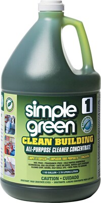 Simple Green® Clean Building All-Purpose Cleaner Concentrate, Unscented, 1 gal