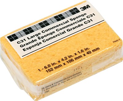 3M™ Commercial Size Yellow Sponge (C31)